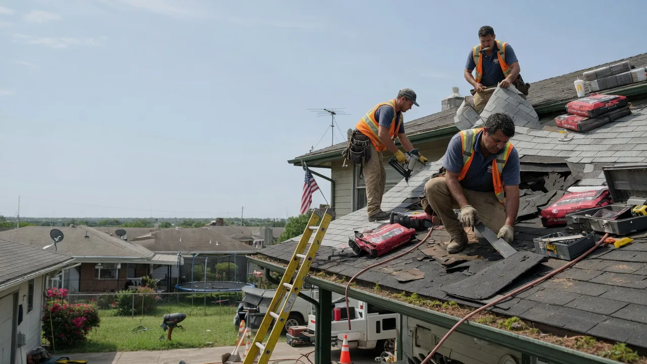 Roof Repair in Rogers, TX near me